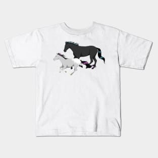 Running Free 3 Kids T-Shirt